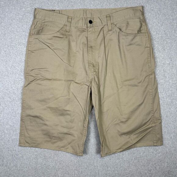 Levi's Men's Size 38 Flat Front Shorts Cotton Causal Relaxed Fit - Picture 1 of 8